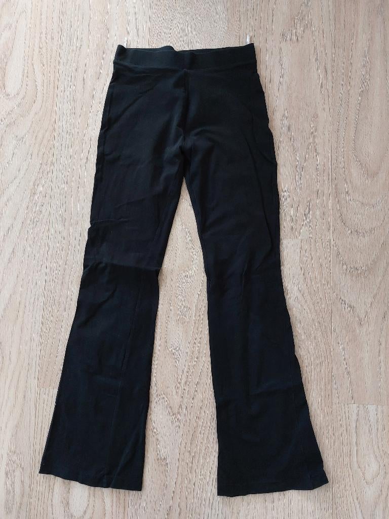 Zwarte flared legging maat 164 C&A, Kinderen en Baby's, Kinderkleding | Maat 164, Broek, C&A, Meisje, Ophalen of Verzenden