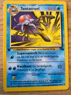 Tentacruel | Edition 1 | 44/62 | Fossil, Hobby en Vrije tijd, Verzamelkaartspellen | Pokémon, Ophalen of Verzenden, Zo goed als nieuw