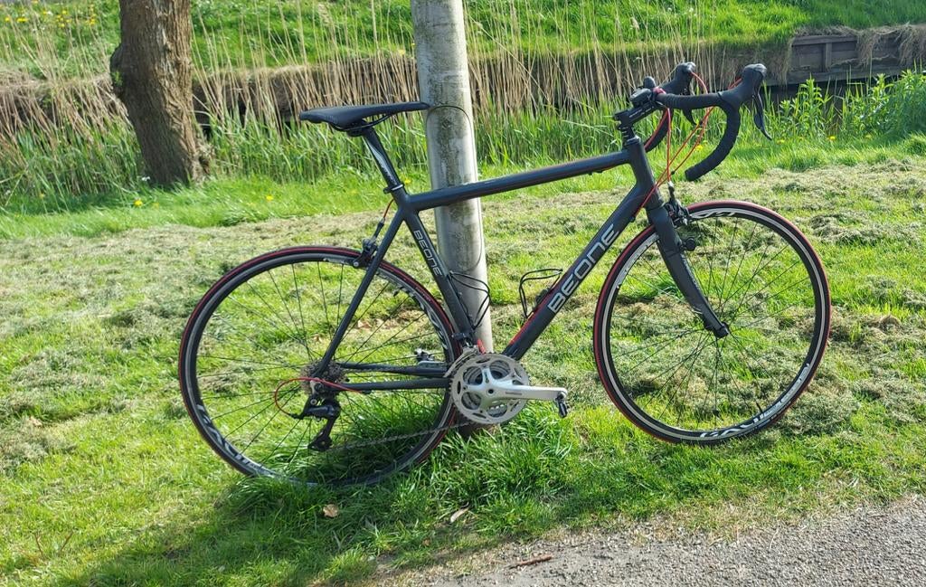 BeOne racefiets - Zwart/Rood, Aluminium frame, Overige merken, 28 inch, Gebruikt, Heren