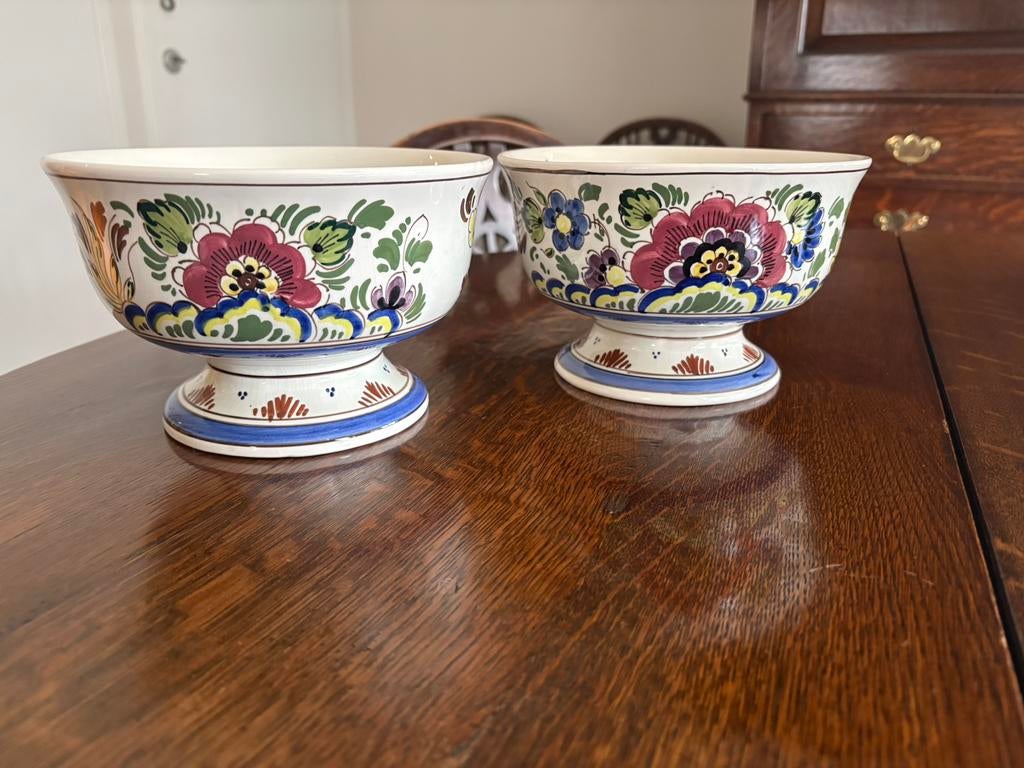 2 Antieke Makkummer kastkommen, Ophalen of Verzenden