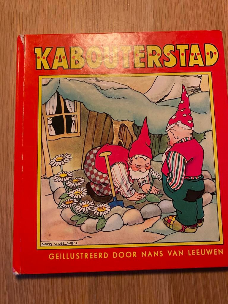 Kabouterstad - Geïllustreerd door Nans van Leeuwen, Ophalen of Verzenden, Gelezen