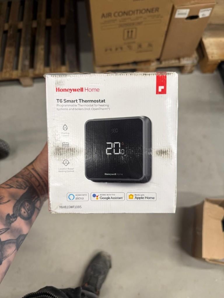 Honeywell T6 Smart Thermostat, Doe-het-zelf en Verbouw, Thermostaten, Ophalen of Verzenden, Slimme thermostaat, Nieuw