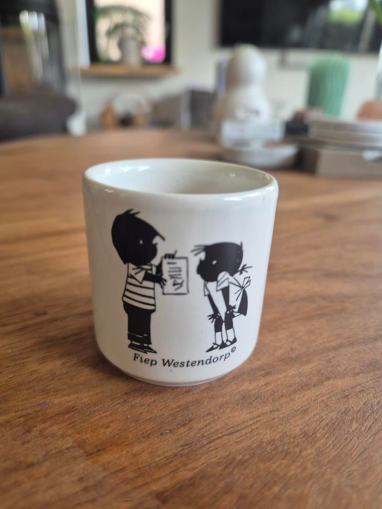 Eierdopje Fiep Westendorp - Jip en Janneke, Huis en Inrichting, Keramiek, Overige typen, Ophalen of Verzenden, Zo goed als nieuw