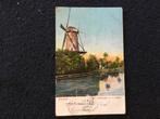 Oude Ansicht molen Rijswijk - Café 't Molentje a.d. Schie, Ophalen of Verzenden, Voor 1920, Gelopen, Zuid-Holland
