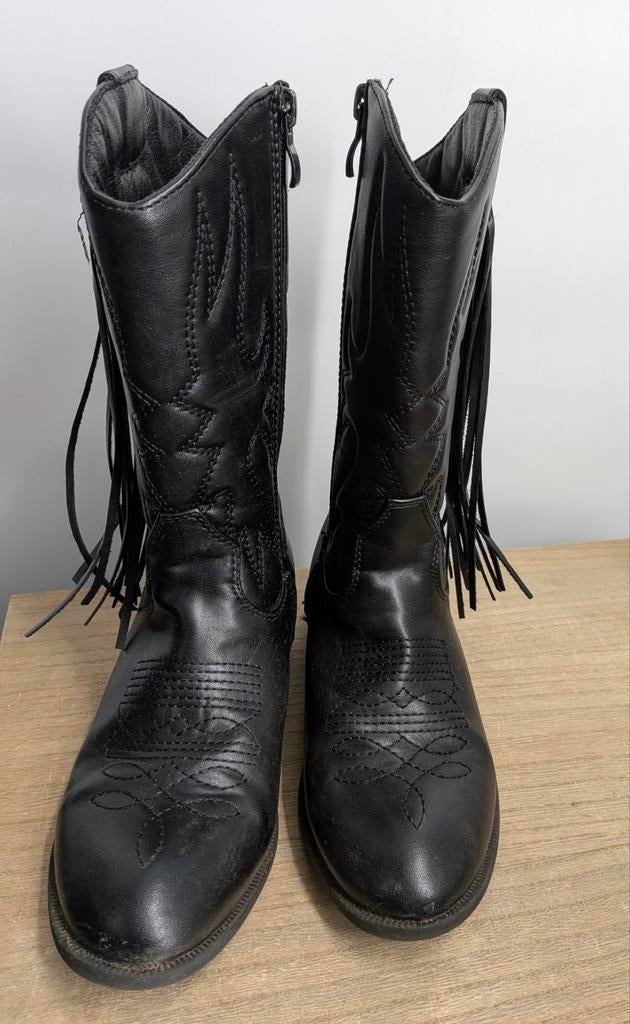 Doremi zwarte cowboy laarsjes maat 33, Kinderen en Baby's, Kinderkleding | Schoenen en Sokken, Doremi, Gebruikt, Doremi, Meisje