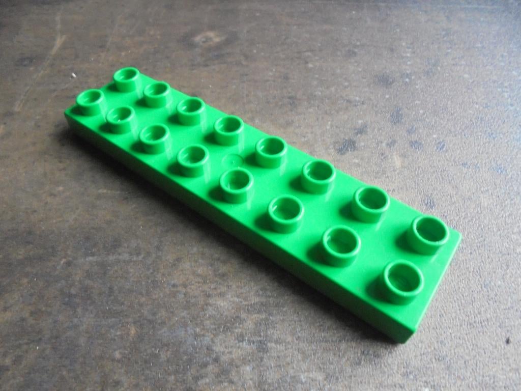 Lego Duplo Plate 2x8 (zie foto's) 30, Ophalen of Verzenden, Gebruikt, Losse stenen, Duplo