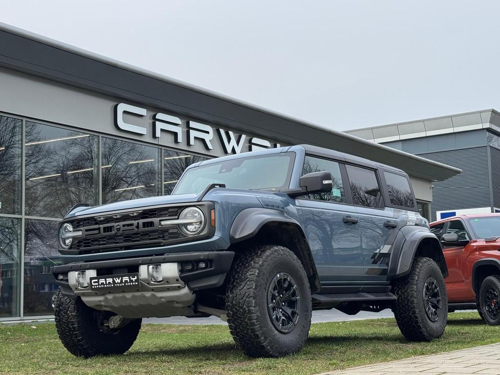Ford Bronco 3.0 V6 Raptor (bj 2025, automaat), Gebruikt, Zwart, Blauw, Origineel Nederlands