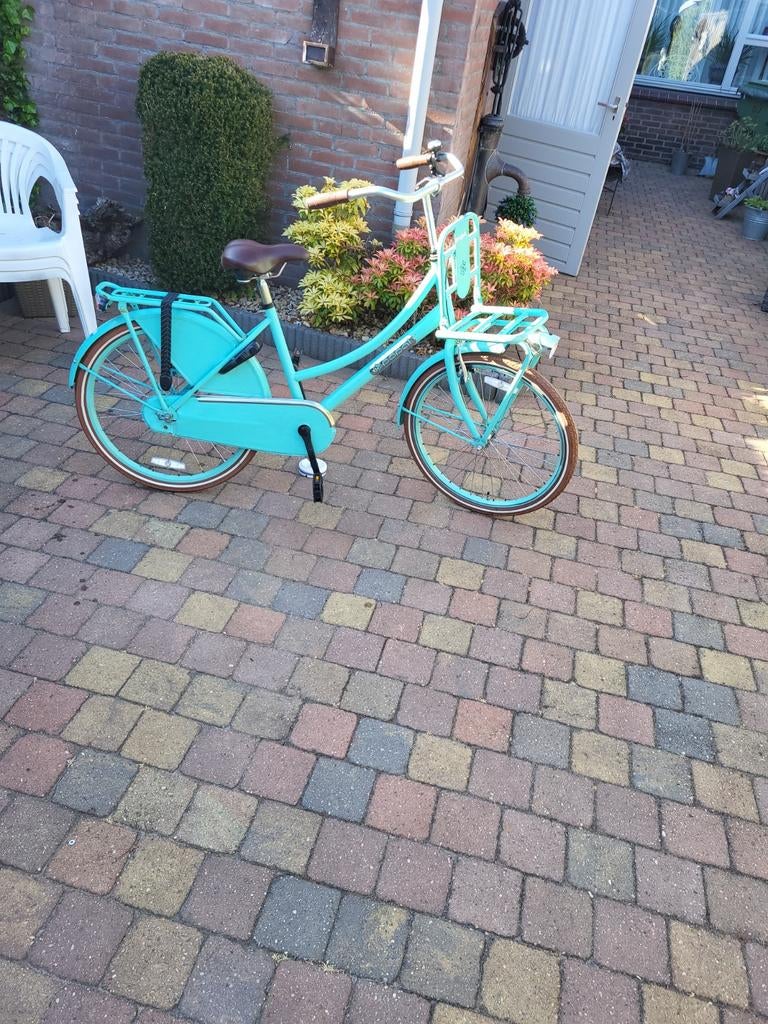 Nette meisjes  fiets popal 24 inch met verlichting  en slot, Minder dan 47 cm, Ophalen, Gebruikt