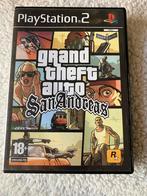 Grand Theft Auto San Andreas PS2 - Zo goed als nieuw, Avontuur en Actie, Vanaf 18 jaar, 1 speler, Ophalen of Verzenden