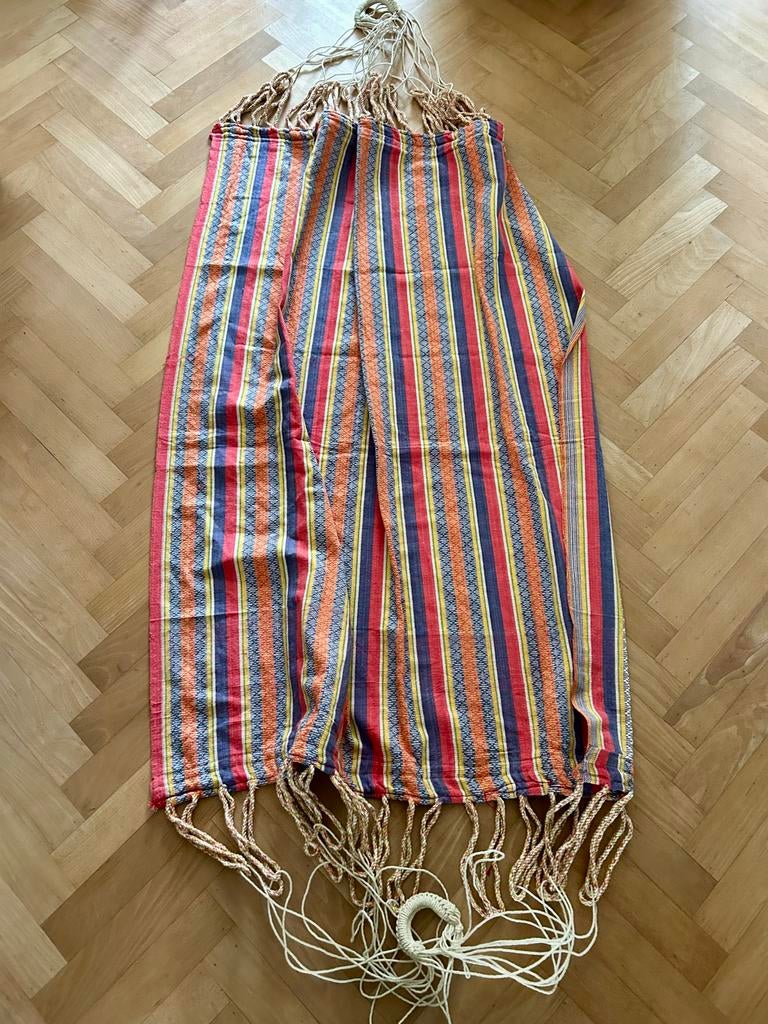 Nieuwe stevige hangmat, Tuin en Terras, Hangmatten, Opvouwbaar, Nieuw, Ophalen of Verzenden, Eenpersoons