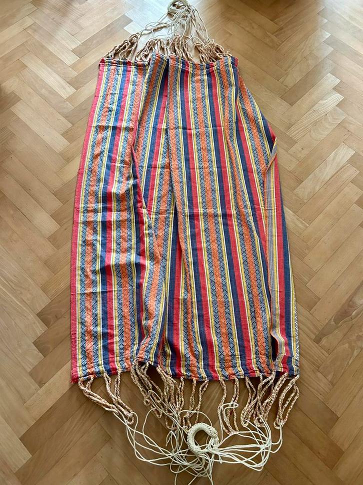 Nieuwe stevige hangmat, Tuin en Terras, Hangmatten, Nieuw, Eenpersoons, Opvouwbaar, Binnen, Buiten, Ophalen of Verzenden