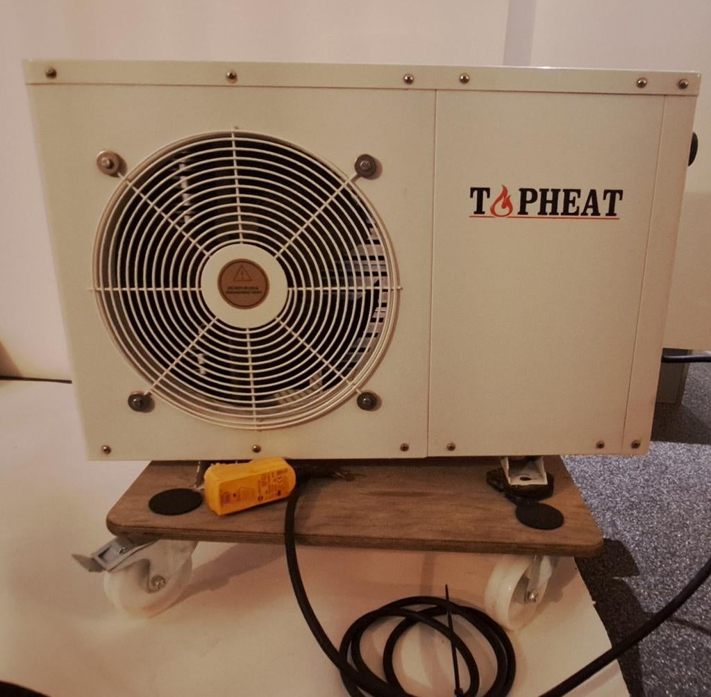Zwembad warmtepomp 3,5 kW – TOPHEAT ECO3, Ophalen, Zo goed als nieuw, Verwarming