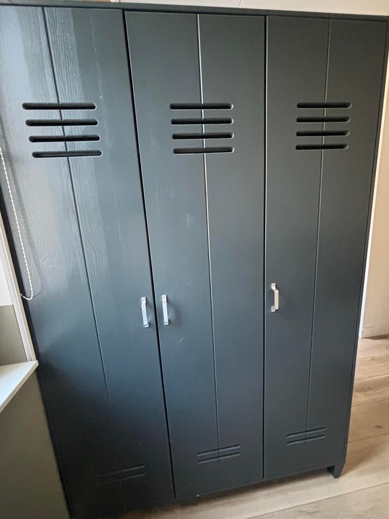 Woood kinderkledingkast antraciet, Antiek en Kunst, Antiek | Meubels | Kasten, Ophalen