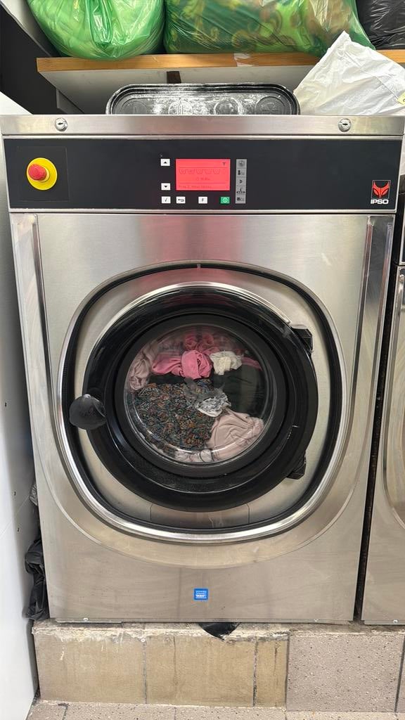 Ipso iy105 elektrisch verwarmd wasmachine (11 kilo), Ophalen, Zo goed als nieuw, 1200 tot 1600 toeren