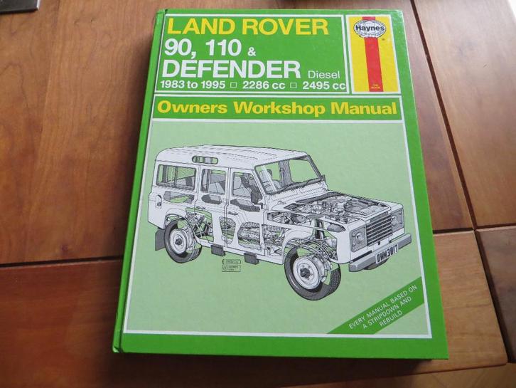 Haynes workshop manual Land Rover 90, 110, Defender diesel, Auto diversen, Handleidingen en Instructieboekjes, Ophalen of Verzenden