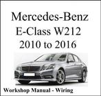 Mercedes E klasse W212 2010-2016 Workshop manual op DVD PD, Verzenden