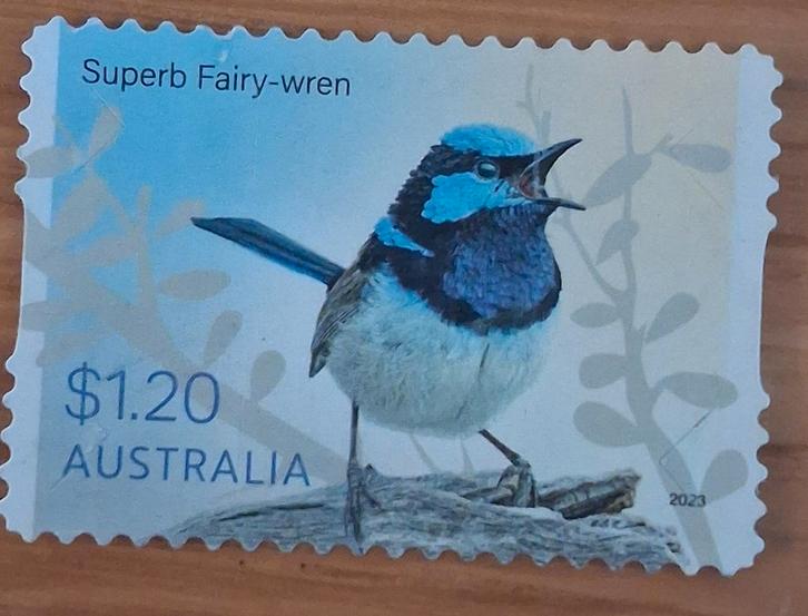 AUSTRALIE 2023 :  FAIRY-WRENS S.A, Postzegels en Munten, Postzegels | Europa | Spanje, Ophalen of Verzenden