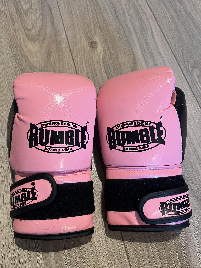 Rumble bokshandschoenen 4oz, Ophalen, Zo goed als nieuw, Bokshandschoenen