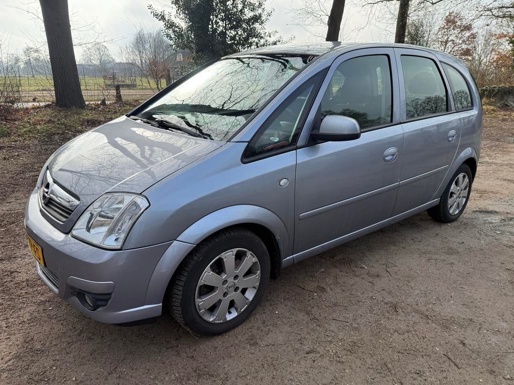 Opel Meriva 1.6 16V 77KW Easytronic 2008 Grijs, 15 km/l, 4 cilinders, Origineel Nederlands, 1200 kg