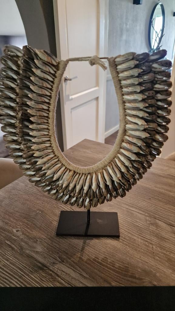 Schelpen Krans - Raw Interieurs perfecte staat, Ophalen, Meerkleurig, Overige stijlen, Zo goed als nieuw