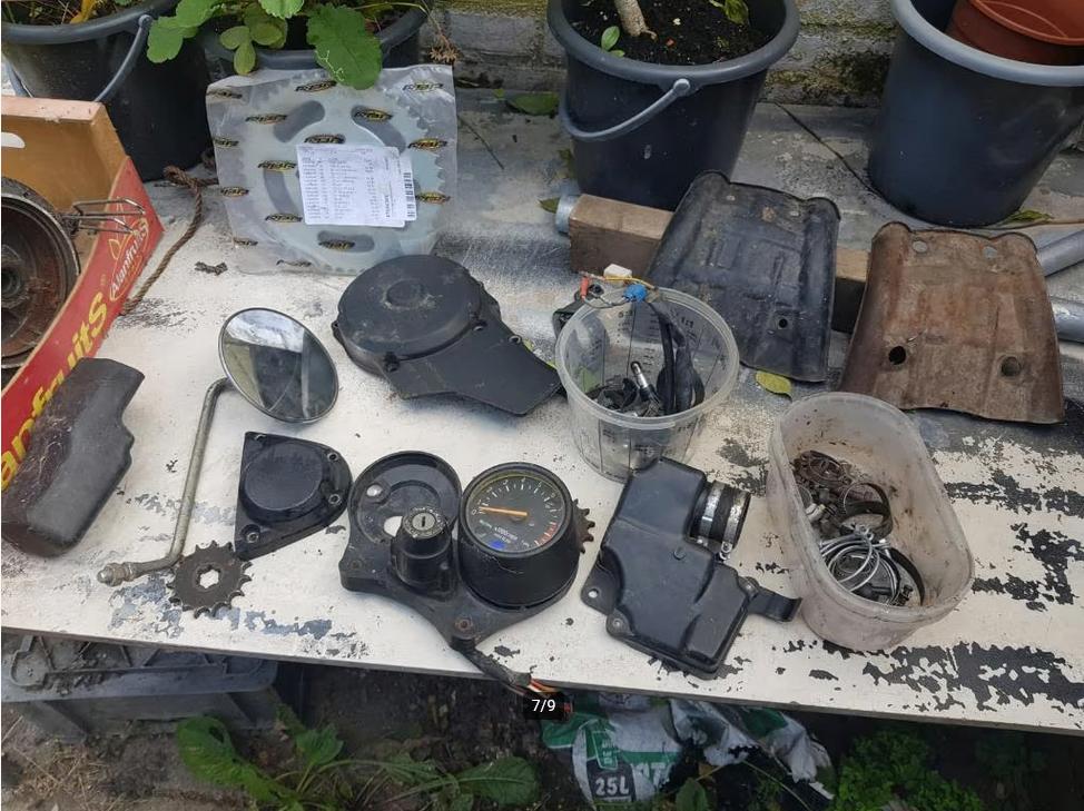 yamaha DT125 MX 1977 onderdelen, Ophalen of Verzenden, Gebruikt