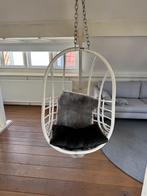 Sissy Boy Hangstoel - Meisjeskamer Decoratie, Ophalen, Wit, Riet of Rotan, Zo goed als nieuw
