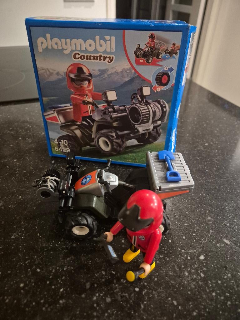 Playmobil Reddingsquad in de bergen – 5429, Ophalen, Zo goed als nieuw, Complete set