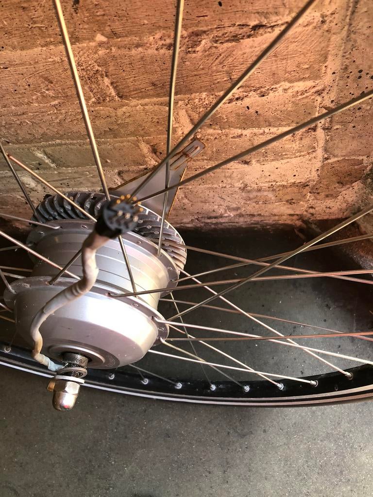 Gazelle voorwielmotor 9 pins, Ophalen of Verzenden, Gebruikt, Overige typen