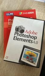 Adobe Photoshop Elements 4.0 (software en boek), Computers en Software, Ontwerp- en Bewerkingssoftware, Ophalen of Verzenden, Zo goed als nieuw