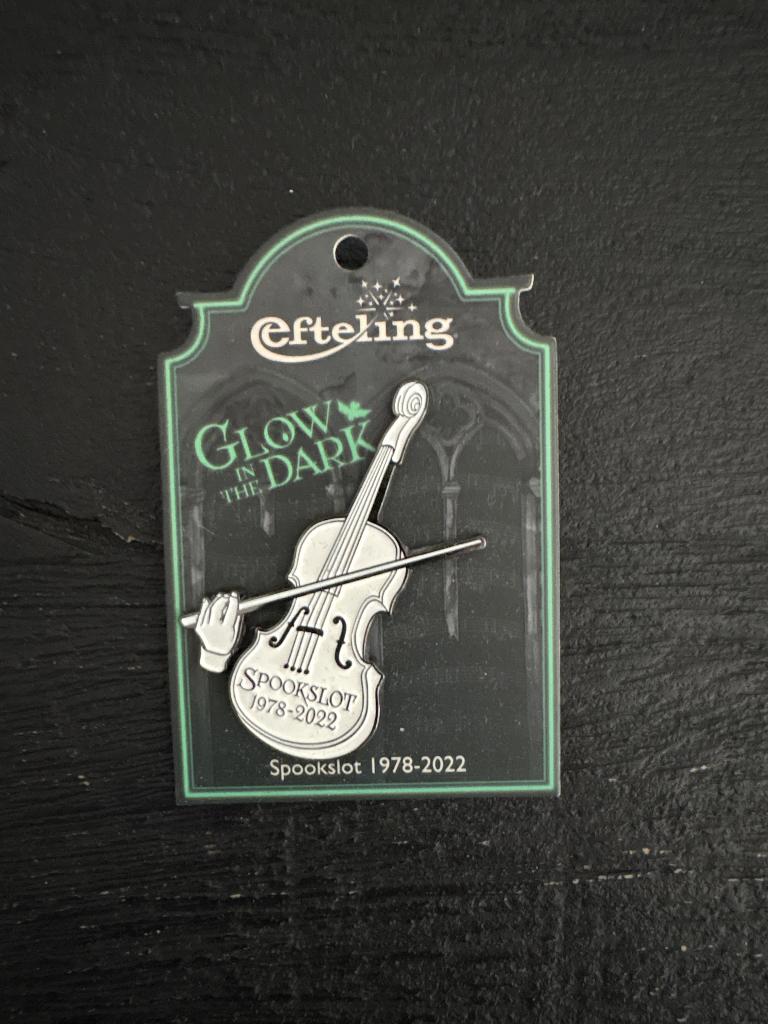Efteling pin Spookslot, Ophalen, Nieuw, Overige onderwerpen, Speldje of Pin