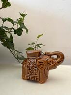 Keramieken jaren 70 olifantje beeldje, Ophalen of Verzenden, Zo goed als nieuw, Dier