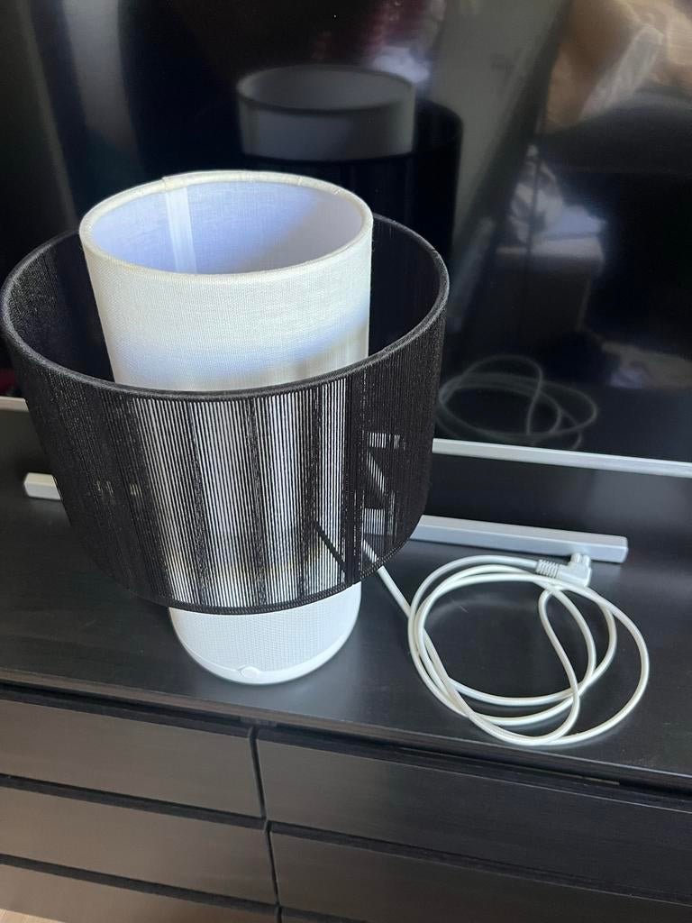 Ikea Symfonisk Sonos Tafellamp met kap, Ophalen of Verzenden, Zo goed als nieuw, Kunststof, Minder dan 50 cm