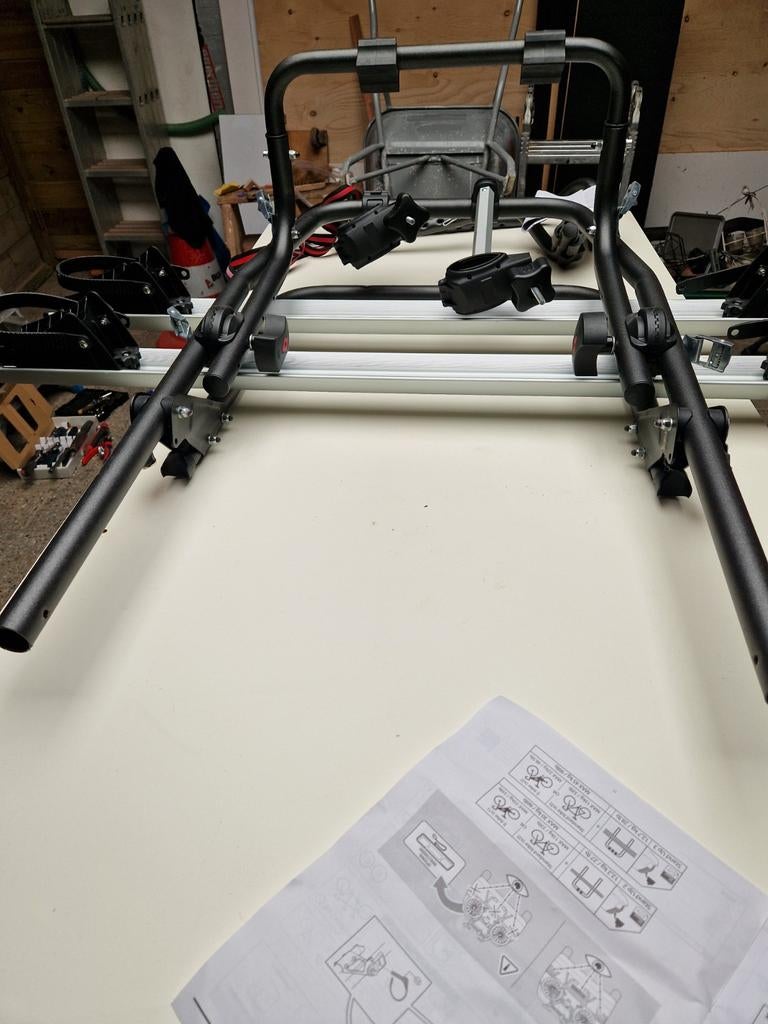 Fietsendrager voor 2 fietsen, uitbreidbaar naar 3, Auto diversen, Fietsendragers, Ophalen