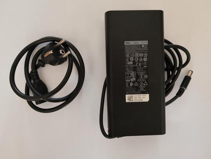 Dell 240W Oplader - LA240PM180, Computers en Software, Laptop-opladers, Gebruikt, Ophalen of Verzenden