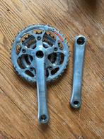 Shimano STX crankstel met kettingbladen, Ophalen of Verzenden, Gebruikt, Algemeen, Crankstel of Pedalen
