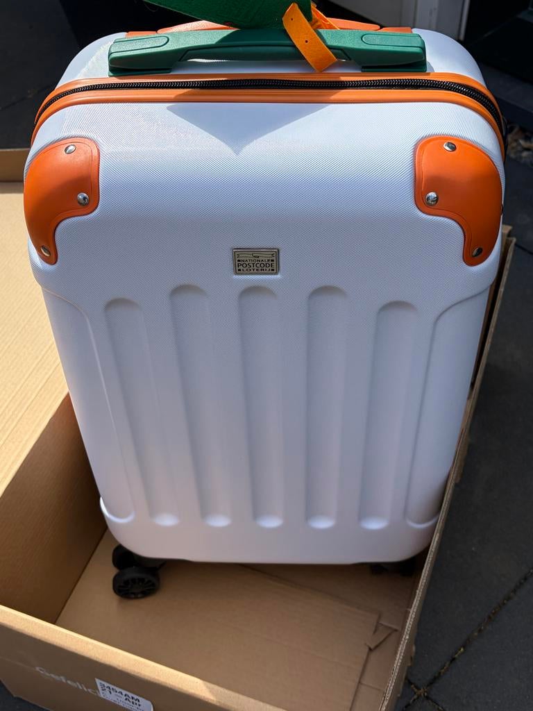 Reiskoffer nieuw, Ophalen, 40 tot 60 cm, 20 tot 30 cm, Wit