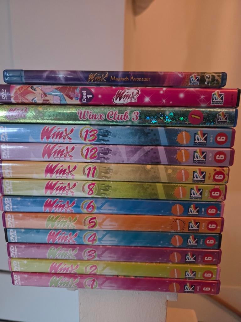 Winx Club - Verzameling dvd's, Cd's en Dvd's, Overige typen, Ophalen of Verzenden, Zo goed als nieuw, Alle leeftijden