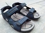 Geox resipra sandalen maat 41 grijs blauw/navy (zgan), Geox, Overige kleuren, Zo goed als nieuw, Sandalen of Muiltjes