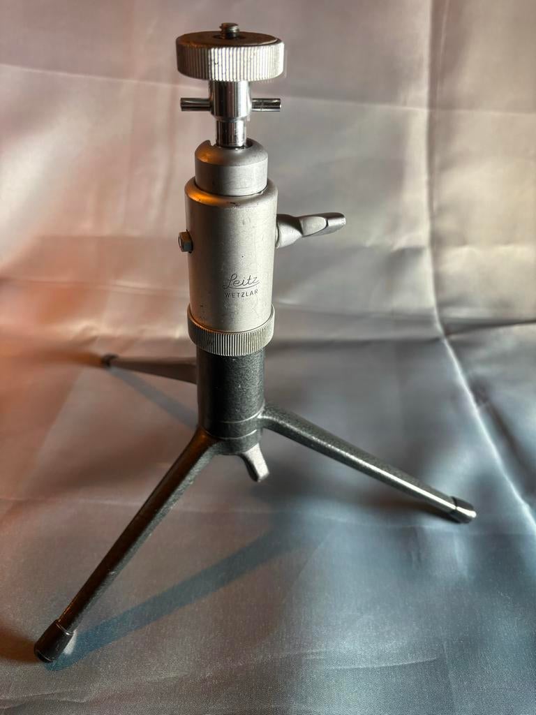 Leica / Leitz Wetzlar ministatief met balhoofd, Gebruikt, Ophalen of Verzenden, Minder dan 150 cm, Ministatief