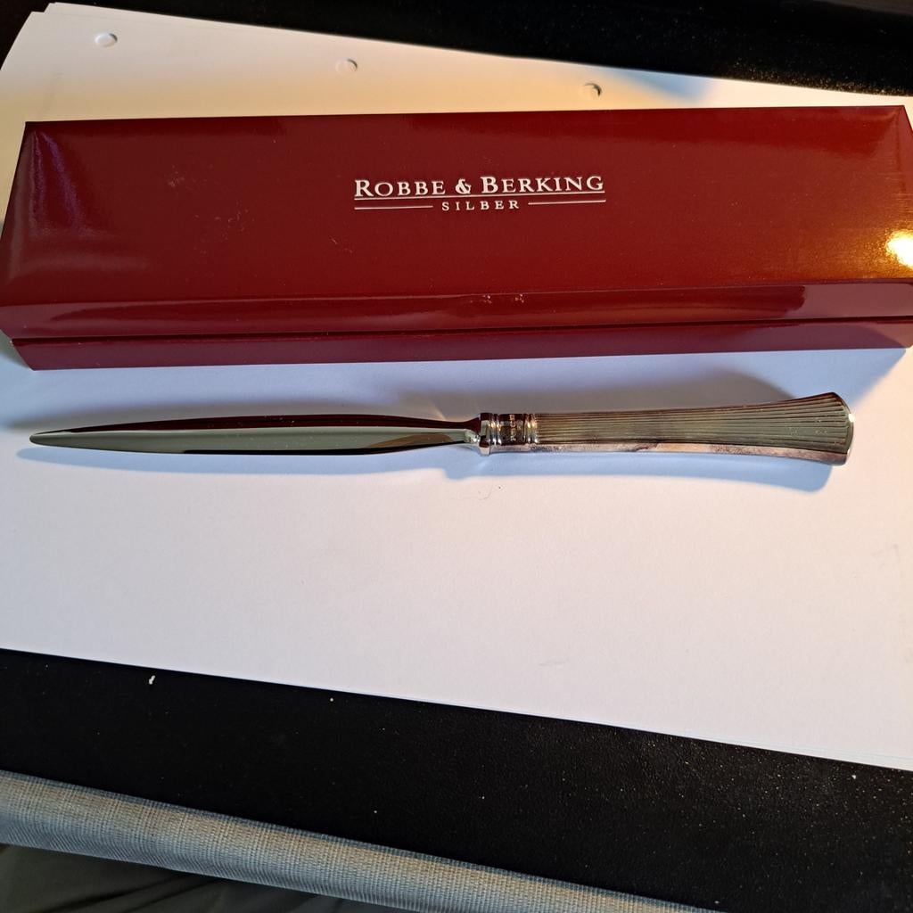 Robbe & Berking Zilveren Briefopener, Ophalen of Verzenden