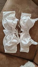 Nieuwe witte beugel BH (90 D) 2x, Chantelle, Ophalen of Verzenden, Wit, BH