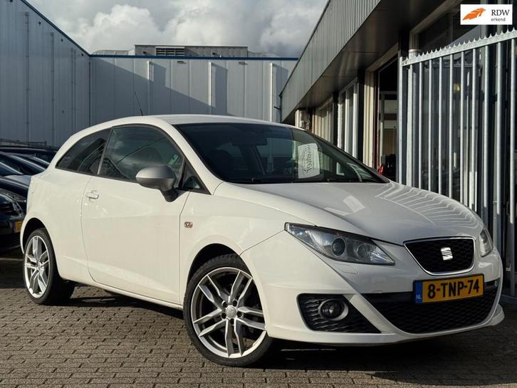 Seat Ibiza 1.4 TSI FR Automaat Xenon PDC Airco, Auto's, Seat, Bedrijf, Te koop, Ibiza, ABS, Airbags, Airconditioning, Bochtverlichting