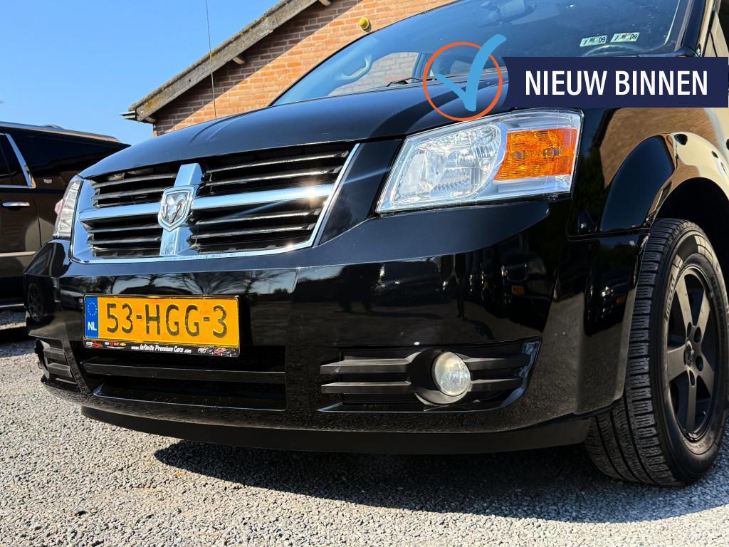 Chrysler Grand Voyager 3.8 V6 LIMITED RT SWIVEL&GO+TAFEL J.D, Stof, Gebruikt, Grand Voyager, Zwart