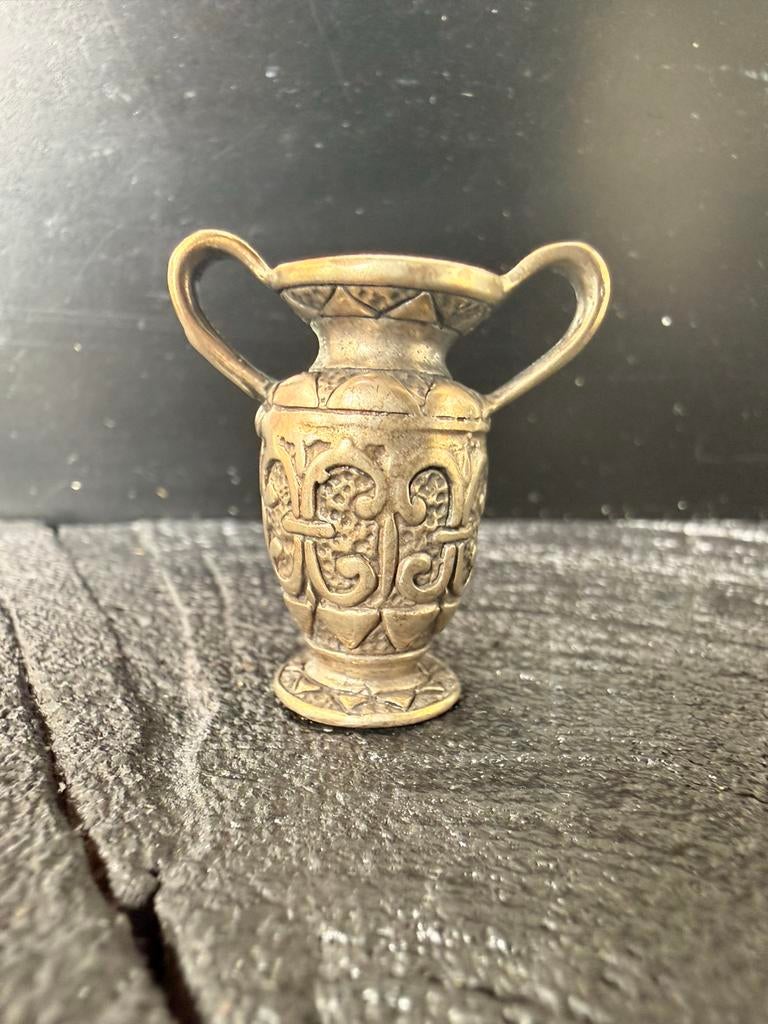Zilveren Miniatuur Amfoor/vaas, Ophalen of Verzenden