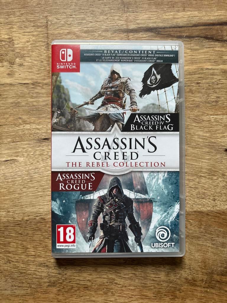 Assassin's Creed: The Rebel Collection - Nintendo Switch, Avontuur en Actie, Vanaf 18 jaar, 1 speler, Ophalen of Verzenden