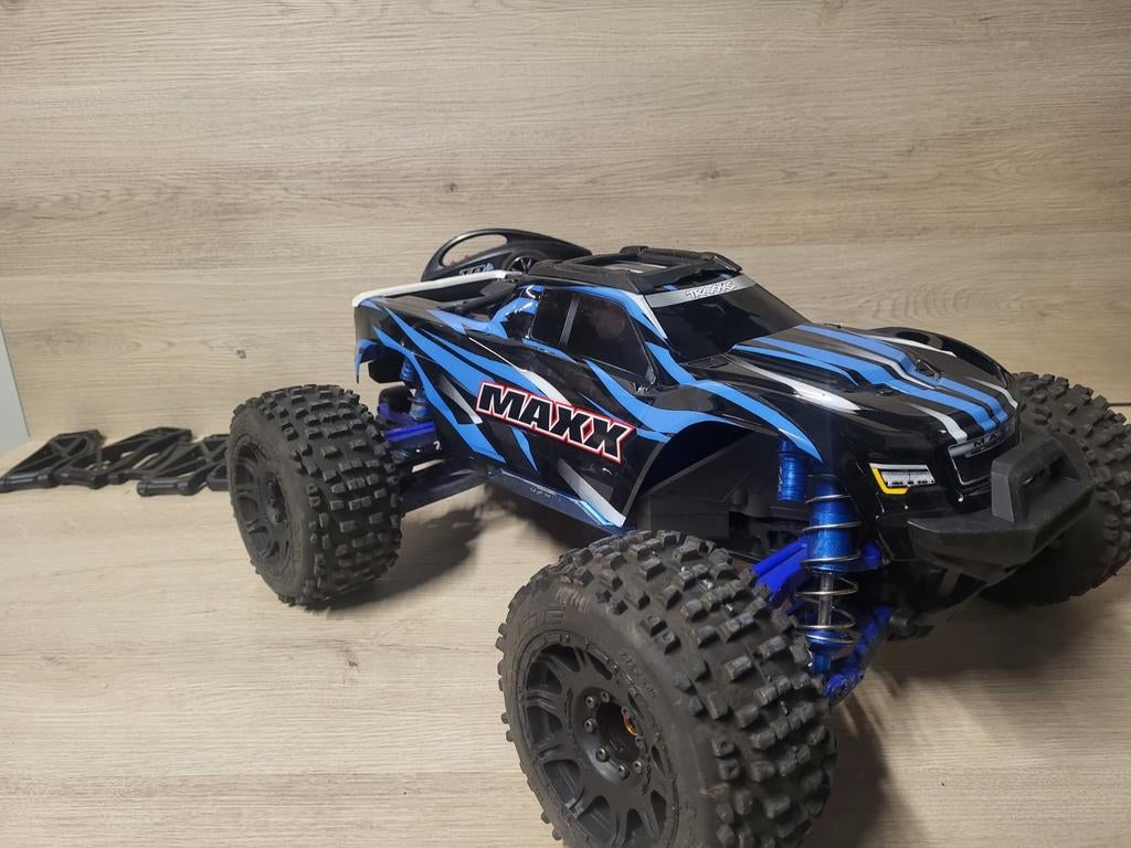 Traxxas maxx wide body 4s, Hobby en Vrije tijd, Modelbouw | Radiografisch | Auto's, Ophalen of Verzenden, Nieuw, Overige schalen