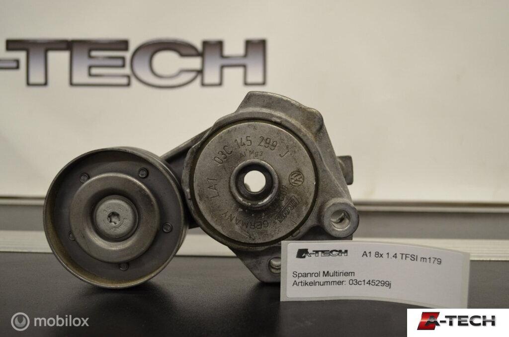 Spanrol  Audi A1  8X 1.4 TFSI S edition 03c145299j, Auto-onderdelen, Motor en Toebehoren, Gebruikt, Volkswagen, Ophalen of Verzenden