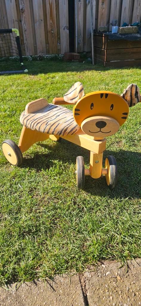 I'm Toy loopfietsje tijger - in goede staat, Kinderen en Baby's, Speelgoed | Buiten | Voertuigen en Loopfietsen, Zo goed als nieuw