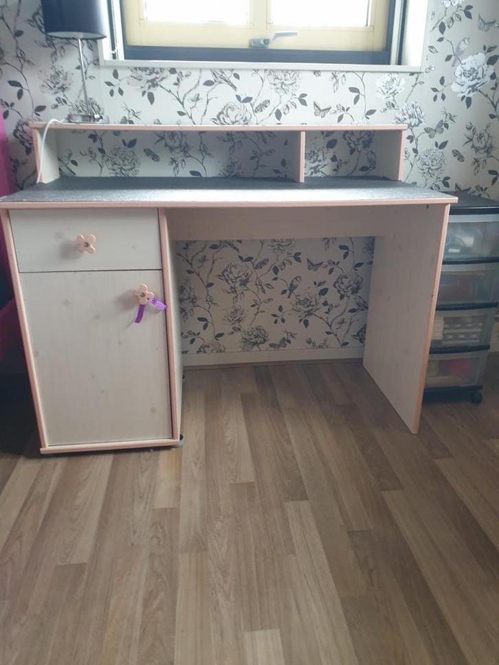 Bureau met opzetstuk en lade, Huis en Inrichting, Bureaus, Ophalen