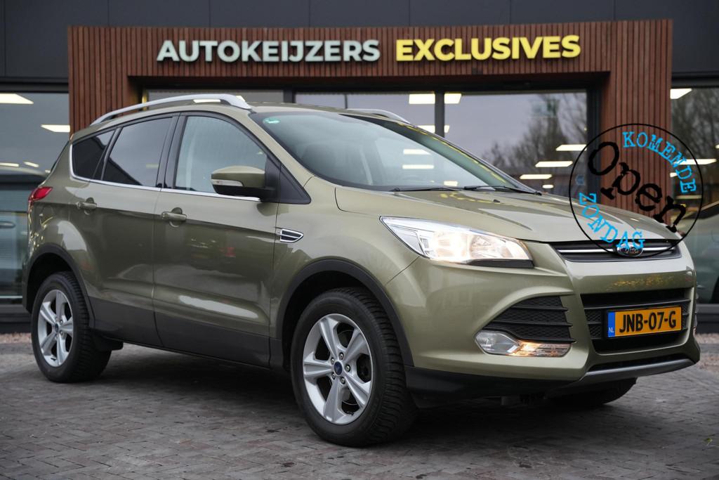 Ford Kuga Ford Kuga 1.6 4X4 183PK Automaat Cruise Control Ai, Euro 5, Gebruikt, 4 cilinders, Leder en Stof